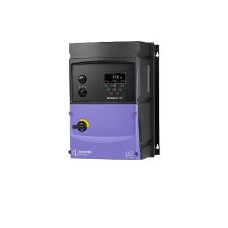 Invertek Drives 20 HP, 30 A; Size 4, IP66 Switched Outdoor ODP-2-44200-3HF4B-MN